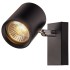 Светильник GU10 1*50W настенный спот Черный IL.0005.5100