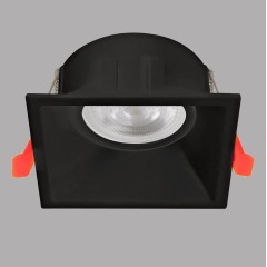 Светильник встраиваемый поворотный GU10 50W Черный IL.0029.0004-BK