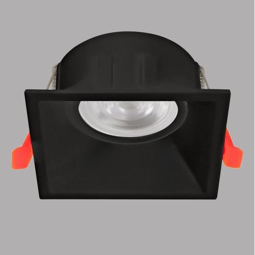 Светильник встраиваемый поворотный GU10 50W Черный IL.0029.0004-BK