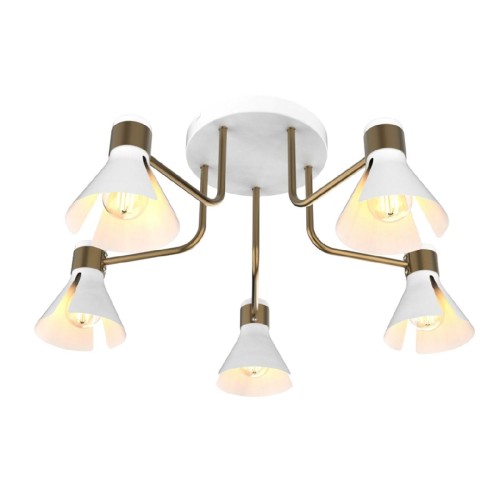 Потолочная люстра MD.8312-5-S-WH+AB