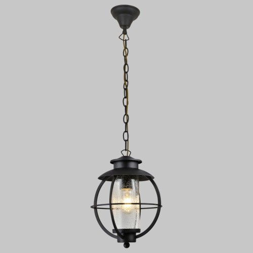 Светильник уличный подвесной E27 60W Черный 220V IP44 IL.0016.0003-P-BK