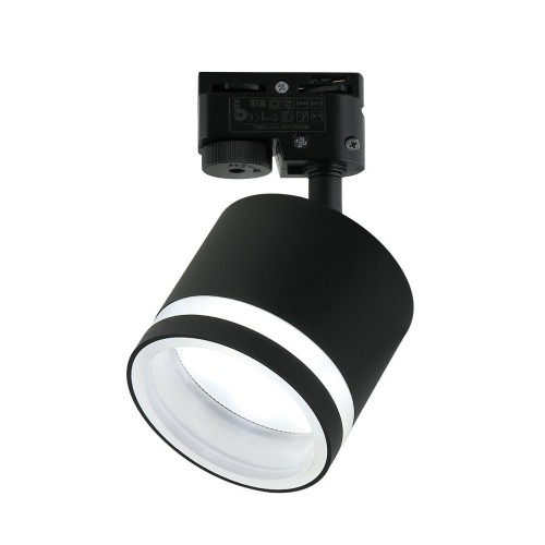 Светильник спот GX53 для трековой системы 1 фазный трек 220В, макс 12Вт, Черный IL.0010.0011 BK