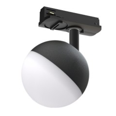 Светильник рассеянного света GX53 max 12W на однофазный трек 220V, Черный IL.0010.0022-BK
