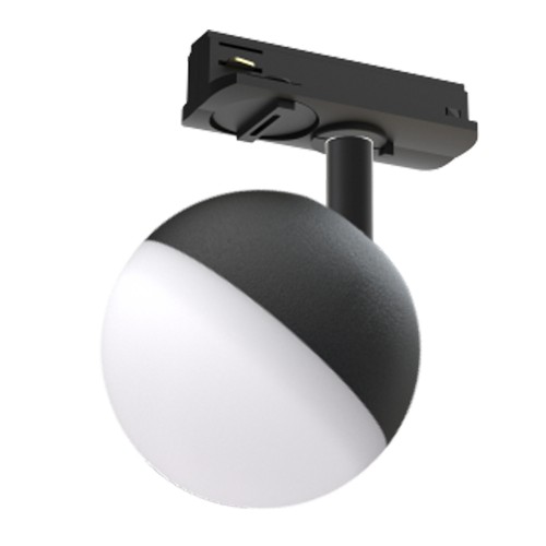Светильник рассеянного света GX53 max 12W на однофазный трек 220V, Черный IL.0010.0022-BK
