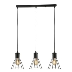 Люстра подвесная 3*60Вт E27 MD.6135-3-P BK