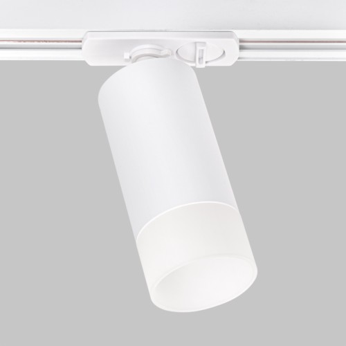 Светильник спот GU10 для трековой системы 1 фазный трек 220В, макс 10Вт, Белый IL.0010.0014 WH