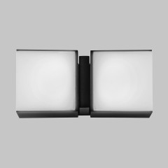 Светильник уличный настенный LED 2*6W 4000K Черный 220V IP54 IL.0014.0026-2-BK