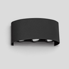 Светильник настенный LED 6x1W 4200K Черный 220V IP54 IL.0014.0001-6 BK