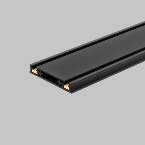 Ультра тонкий магнитный шинопровод для трековой системы UT25 48В, 2м, Черный IL.0007.2002 BK