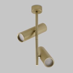 Светильник GU10 2*50W потолочный спот Матовое Золото IL.0005.4200-2 MG