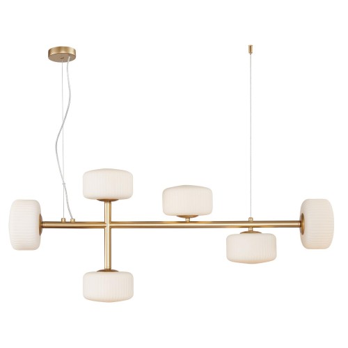 Люстра подвесная 6*G9 MD.9366-6A-P-MGD