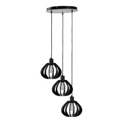 Подвесной светильник MD.9008-3-P-BK