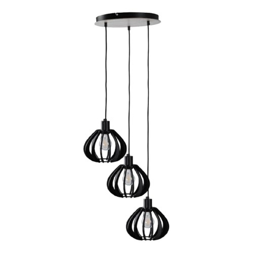 Подвесной светильник MD.9008-3-P-BK