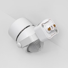 Светильник спот круглый GU5.3 для трековой системы 1 фазный трек 220В, макс 50Вт, Белый IL.0010.0050