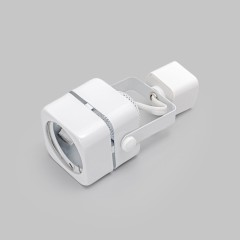 Светильник спот квадратный GU5.3 для трековой системы 1 фазный трек 220В, макс 50Вт, Белый IL.0010.0051