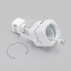 Светильник спот квадратный GU5.3 для трековой системы 1 фазный трек 220В, макс 50Вт, Белый IL.0010.0051