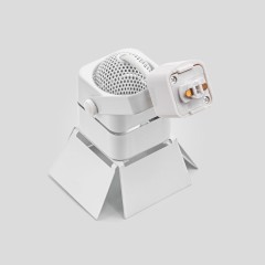 Светильник спот со шторками GU5.3 для трековой системы 1 фазный трек 220В, макс 50Вт, Белый IL.0010.0052