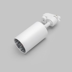 Светильник спот GU10 для трековой системы 1 фазный трек 220В, макс 10Вт, Белый/Хром IL.0010.0057