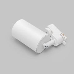 Светильник спот GU10 для трековой системы 1 фазный трек 220В, макс 10Вт, Белый/Хром IL.0010.0057