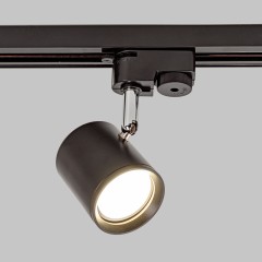 Светильник спот GU10 для трековой системы 1 фазный трек 220В, макс 50Вт, Черный IL.0010.2105