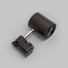 Светильник спот GU10 для трековой системы 1 фазный трек 220В, макс 50Вт, Черный IL.0010.2105