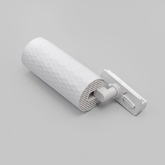 Светильник спот GU10 для трековой системы 1 фазный трек 220В, макс 50Вт, Белый IL.0010.0007 WH