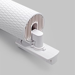 Светильник спот GU10 для трековой системы 1 фазный трек 220В, макс 50Вт, Белый IL.0010.0008 WH