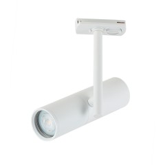 Светильник спот GU10 для трековой системы 1 фазный трек 220В, макс 50Вт, Белый IL.0010.0012 WH