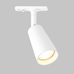 Светильник спот GU10 для трековой системы 1 фазный трек 220В, макс 50Вт, Белый IL.0010.0015-WH