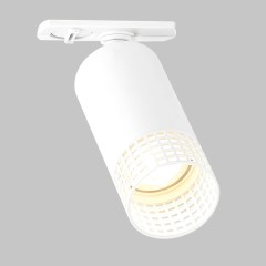 Светильник спот GU10 для трековой системы 1 фазный трек 220В, макс 50Вт, Белый IL.0010.0016-WH