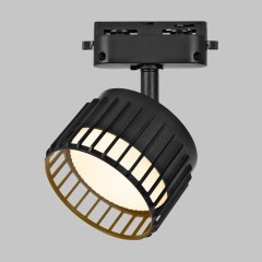 Светильник спот GX53 для трековой системы 1 фазный трек 220В, макс 12Вт, Черный IL.0010.0017-BK