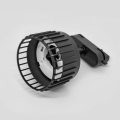 Светильник спот GX53 для трековой системы 1 фазный трек 220В, макс 12Вт, Черный IL.0010.0017-BK