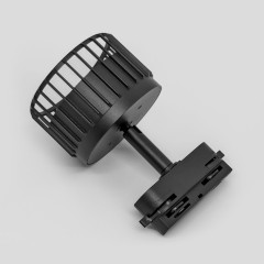 Светильник спот GX53 для трековой системы 1 фазный трек 220В, макс 12Вт, Черный IL.0010.0017-BK