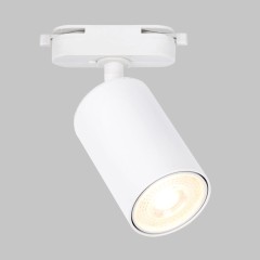 Светильник спот GU10 для трековой системы 1 фазный трек 220В, макс 10Вт, Белый IL.0010.0018-WH