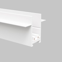 Шинопровод встраиваемый под ГКЛ 12 мм трековой системы SMART LINE 220В, 1м, Белый IL.0050.2000-1-WH