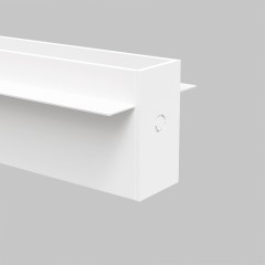 Шинопровод встраиваемый под ГКЛ 12 мм трековой системы SMART LINE 220В, 2м, Белый IL.0050.2000-2-WH