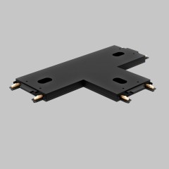 T - соединитель для ультратонкого магнитного шинопровода трековой системы UT25 48В, Черный IL.0007.3003 BK