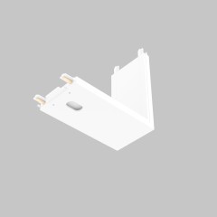 L - соединитель внутренний для ультратонкого магнитного шинопровода трековой системы UT25 48В, Белый IL.0007.3005 WH