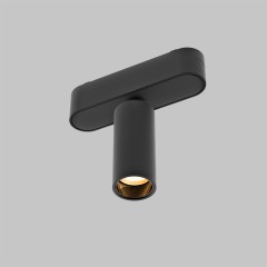 Светильник направленного света регулируемый для трековой системы UT25 48В 5Вт, 4000K, Черный IL.0007.1200-5 BK