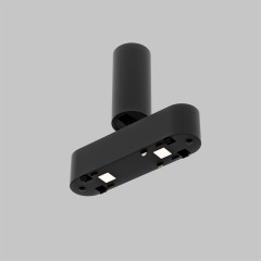 Светильник направленного света регулируемый для трековой системы UT25 48В 5Вт, 4000K, Черный IL.0007.1200-5 BK