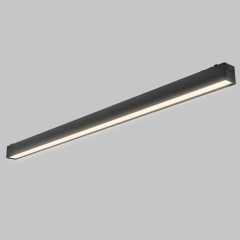 Светильник линейный рассеянного света для трековой системы UT25 48В 20Вт, 4000K, Черный IL.0007.1103-20-BK