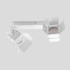 Светильник MR16 2*50W настенный спот Белый IL.0005.0315-2