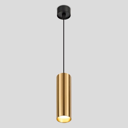Светильник GU10 1*50W подвесной Бронза+Черный IL.0005.1900-P BRONZE+BK