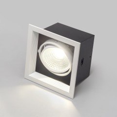 Светильник карданный LED 1*20W встраиваемый, WH IL.0006.2115