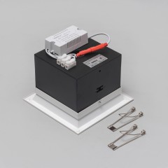 Светильник карданный LED 1*20W встраиваемый, WH IL.0006.2115