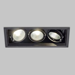 Светильник карданный LED 3*20W встраиваемый, BK IL.0006.2300