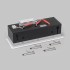 Светильник карданный LED 3*20W встраиваемый, WH IL.0006.2315
