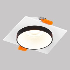 Светильник встраиваемый GU10 50W Белый/Черный IL.0029.0012-WBK