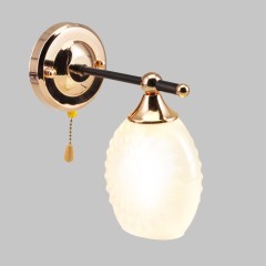 Бра настенное 1*Е27 MD.4144-1-W-BK+FGD