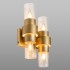 Бра настенное, 4*Е14+LED 5W, 3000К, матовое золото MD.23472-4-W-SGD